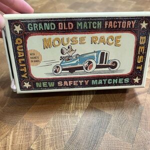 Maileg Danish Toy. Mouse race toy. NEW